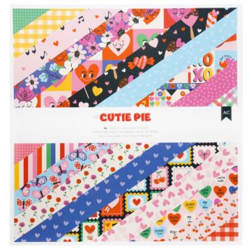 American Crafts Cutie Pie 12x12 Paper Pad