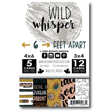 Wild Whisper - 6 FEET APART - CARD PACK