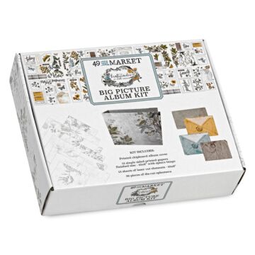 49 and Market 49 And Market Big Picture Album Kit-Krafty Garden