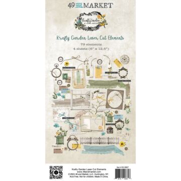 49 And Market Laser Cut Outs-Elements, Krafty Garden