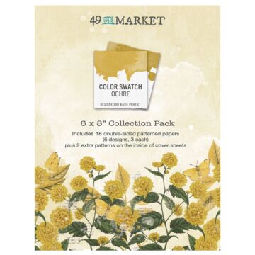 49 And Market Collection Pack 6"X8"-Color Swatch: Ochre