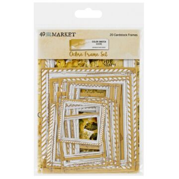 49 And Market Color Swatch: Ochre Frame Set-20/Pkg