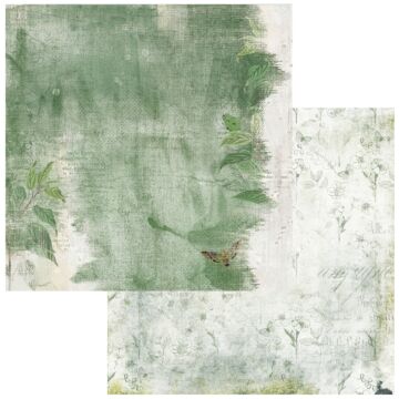 49 and Market Color Swatch: Willow Double-Sided Cardstock 12"X12"-#4