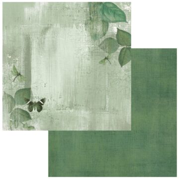 49 and Market Color Swatch: Willow Double-Sided Cardstock 12"X12"-#5
