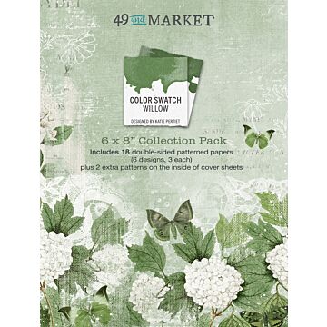 49 and Market 49 And Market Collection Pack 6"X8"-Color Swatch: Willow
