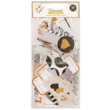 BoBunny Bo Bunny Charmed Chronicles Ephemera-Journaling