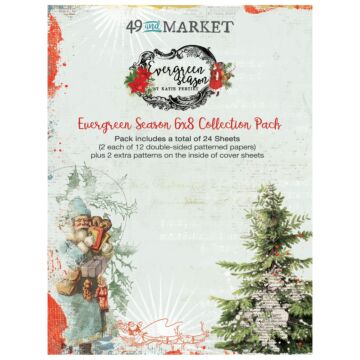 49 & Market Collection Pack 6"X8"-Evergreen Season