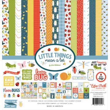 Echo Park Little Things Collection Kit 12x12