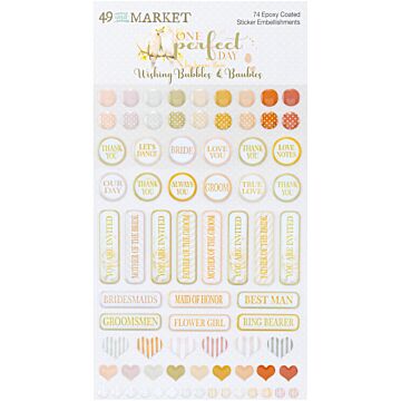 49 And Market Epoxy Stickers-One Perfect Day