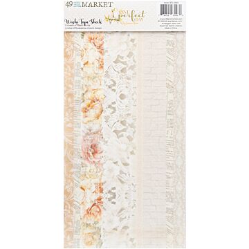 49 And Market Washi Tape Sheets-One Perfect Day