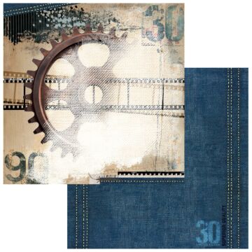 Rust & Revs 2.0 Doulble-Sided Cardstock 12"X12" - Rugged by 49 and Market