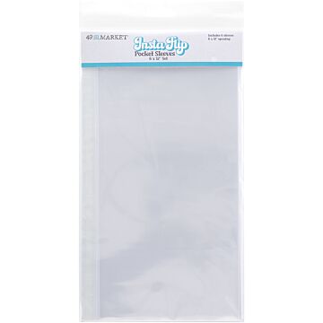 49 And Market InstaFlip Sleeves-6"X12"