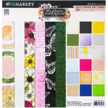 49 And Market 12"X12" Paper Pad -The Flower Emporium