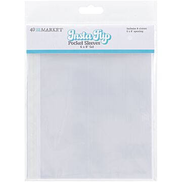 49 And Market InstaFlip Sleeves-6"X8"