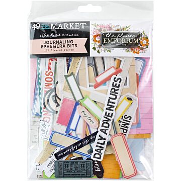 49 And Market Die-Cuts-Journaling, The Flower Emporium