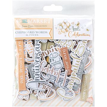 49 And Market Chipboard Set-Little Celebrations