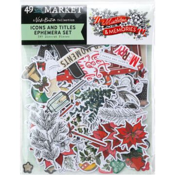 49 And Marketing Die-Cuts-Icons, Mistletoe And Memories
