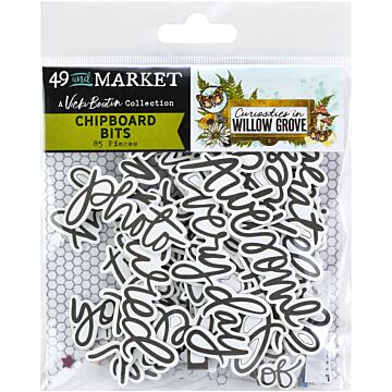 49 And Market Chipboard Set-Bits, Curiosities In Willow Grove