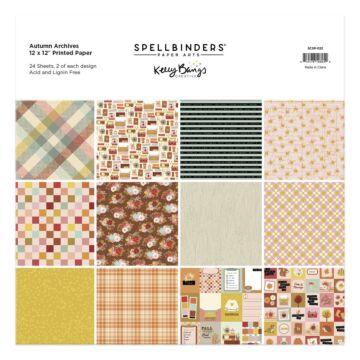 Spellbinders Autumn Printed Paper