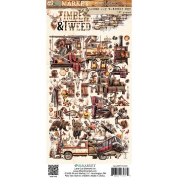 49 And Market Laser Cut Outs - Elements, Timber And Tweed by 49 and Market