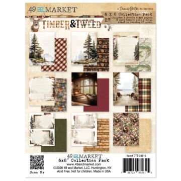 49 And Market Collection Pack 6"X8" - Timber And Tweed by 49 and Market