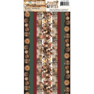 49 And Market Washi Tape Sheets - Timber And Tweed by 49 and Market