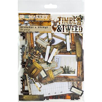49 And Market Ephemera & Frames - Timber And Tweed by 49 and Market