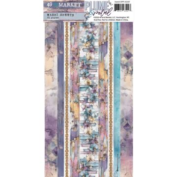 49 And Market Washi Tape Sheets - Plume & Petal by 49 and Market