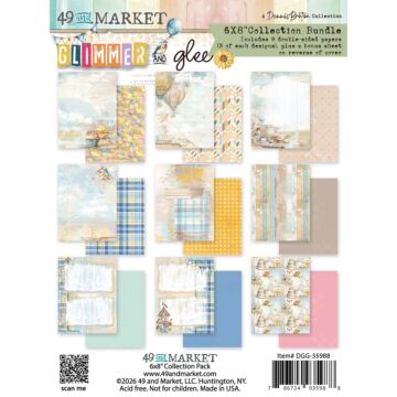 49 and Market Collection Pack 6"X8" - Glimmer and Glee by 49 and Market