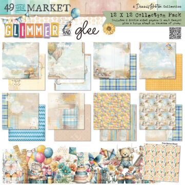 49 and Market Collection Pack 12"X12" - Glimmer and Glee by 49 and Market