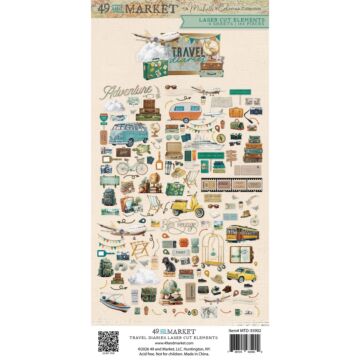 49 and Market Laser Cut Outs - Elements, Travel Diaries by 49 and Market