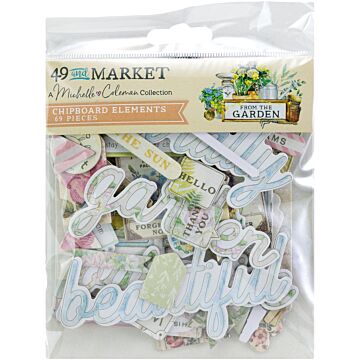 49 and Market Chipboard Set - From the Garden by 49 and Market