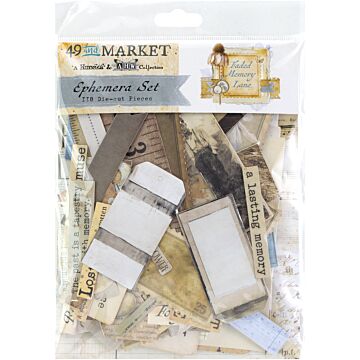 49 and Market Ephemera Set - Faded Memory Lane by 49 and Market