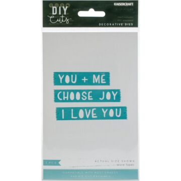 Kaisercraft Decorative Die-word Tapes