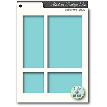 Memory Box Postage Set Stencil