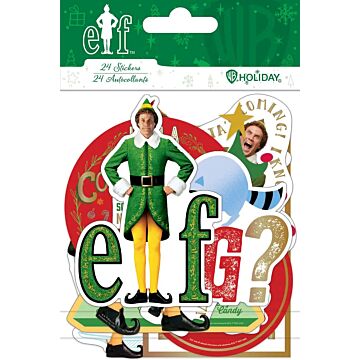 Paper House Scrapbook Stickers - Elf Die Cut Sticker Pack