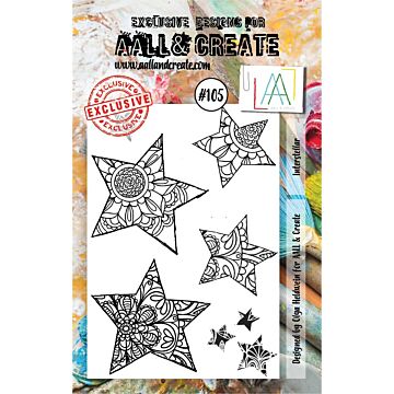 AALL & Create Clear Stamp Set, #105 (Stars)