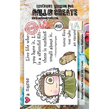 AALL & Create Clear Stamp Set, #959 - Florence Nightingale