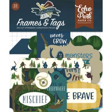 Echo Park - Adventure Awaits Frames & Tags