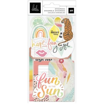 Heidi Swapp Ephemera, Sun Chaser (56pc) by Heidi Swapp
