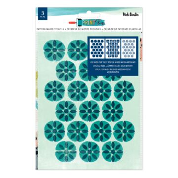 Stencil Pack, Print Shop - Pattern Maker (3pc)