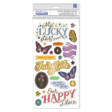 Crate Paper Thickers, Phrase - Moonlight Magic - Star Struck