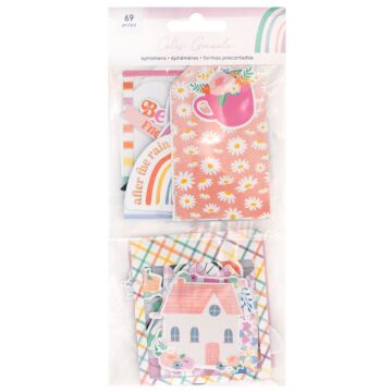 American Crafts Ephemera, Rainbow Avenue - Icons
