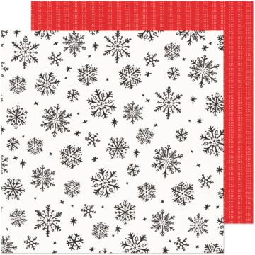 Crate Paper - Hey, Santa 12x12 Paper - Sweet December