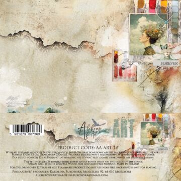 Alchemy of Art 6X6 Paper Collection, Art