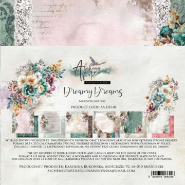 Alchemy of Art 8X8 Paper Collection, Dreamy Dreams