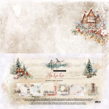 Alchemy of Art 12x12 Paper Collection, Ho Ho Ho