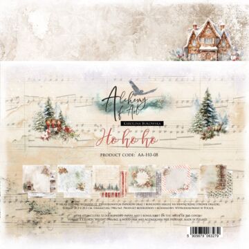 Alchemy of Art 8x8 Paper Collection, Ho Ho Ho