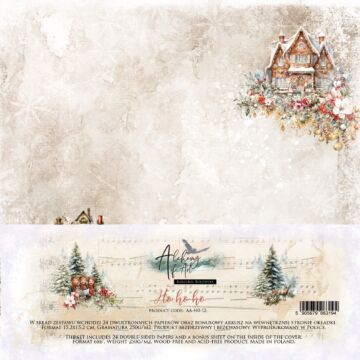 Alchemy of Art 6x6 Paper Collection, Ho Ho Ho