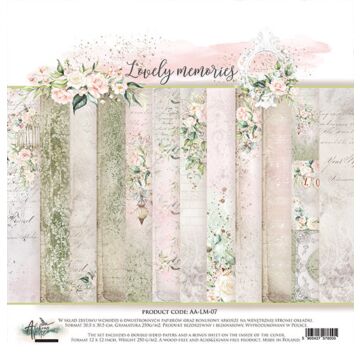 Alchemy of Art 12X12 Paper Collection, Lovely Memories